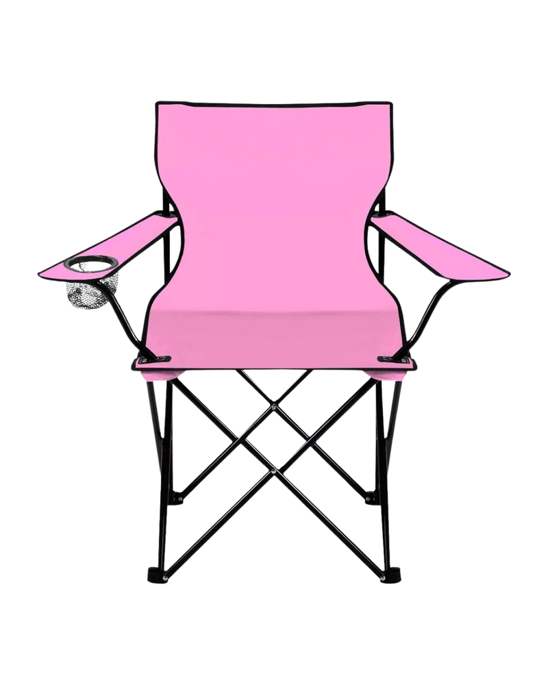 Silla de camping - Rosa